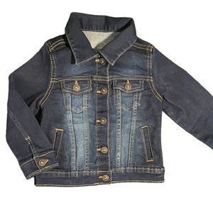Jordache Toddler Girls Dark Denim Jacket 3T
